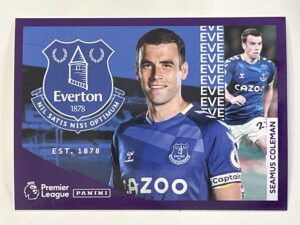 Everton Captain Panini Premier League 2022 Football Sticker