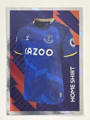 Everton Home Shirt Panini Premier League 2022 Football Sticker