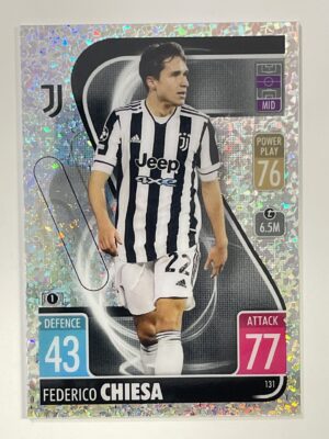Federico Chiesa Speckle Refractor Topps Match Attax Chrome 2021 2022