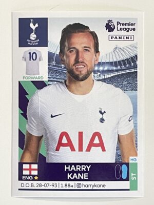Harry Kane Tottenham Hotspur Panini Premier League 2022 Football Sticker