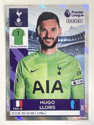 Hugo Lloris Captain Tottenham Hotspur Panini Premier League 2022 Football Sticker