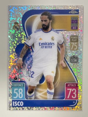 Isco Speckle Refractor Topps Match Attax Chrome 2021 2022