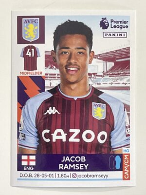 Jacob Ramsey Aston Villa Panini Premier League 2022 Football Sticker