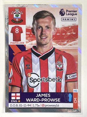James Ward-Prowse Captain Southampton Panini Premier League 2022 Football Sticker