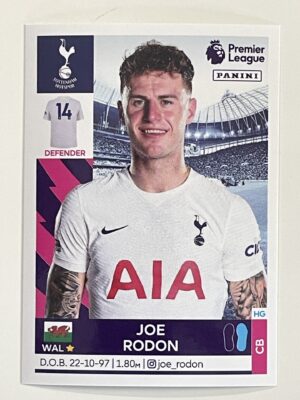 Joe Rodon Tottenham Hotspur Panini Premier League 2022 Football Sticker
