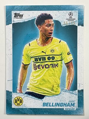 Jude Bellingham Borussia Dortmund 46:99 Parallel Topps Gold 2021 UEFA Champions League Football Card
