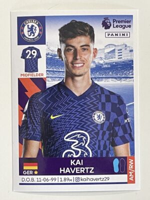 Kai Havertz Chelsea Panini Premier League 2022 Football Sticker