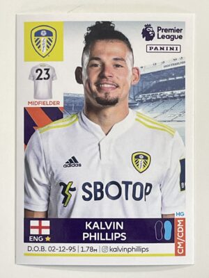 Kalvin Phillips Leeds United Panini Premier League 2022 Football Sticker