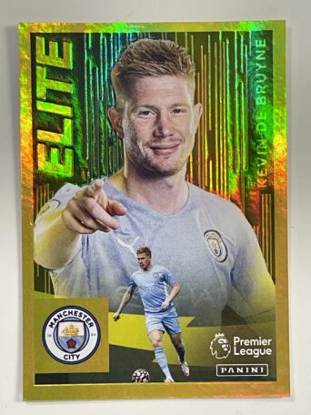 Kevin De Bruyne Manchester City Elite Panini Premier League 2022 Football Stickers