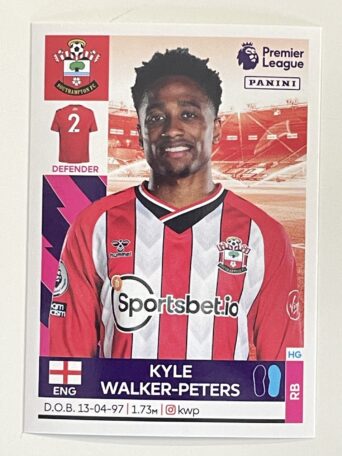 Kyle Walker-Peters Southampton Panini Premier League 2022 Football Sticker