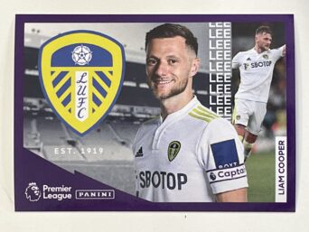Leeds United Captain Panini Premier League 2022 Football Sticker