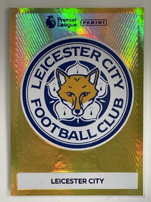 Leicester City Badge Panini Premier League 2022 Football Sticker
