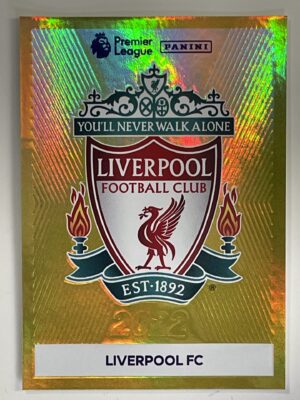 Liverpool Badge Panini Premier League 2022 Football Sticker