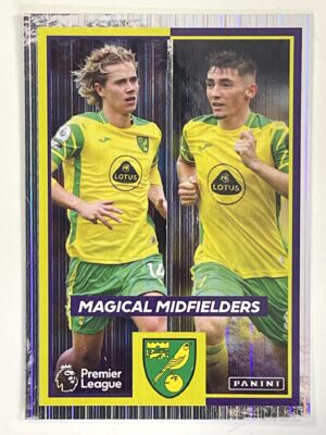 Magical Midfielders Norwich City Panini Premier League 2022 Football Sticker