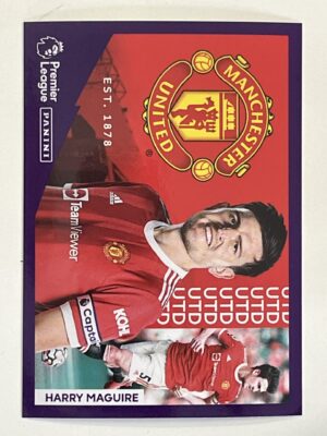 Manchester United Captain Panini Premier League 2022 Football Sticker