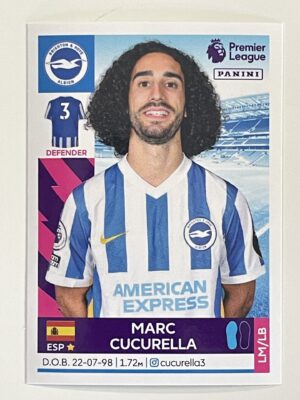 Marc Cucurella Brighton Panini Premier League 2022 Football Sticker