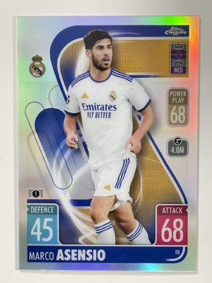Marco Asensio Refractor Topps Match Attax Chrome 2021 2022