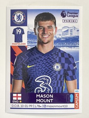 Mason Mount Chelsea Panini Premier League 2022 Football Sticker
