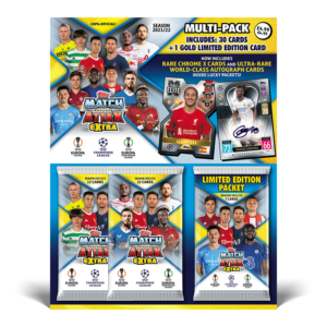 Multipack Topps Match Attax Extra 2021 2022 UEFA Champions League Football Cards