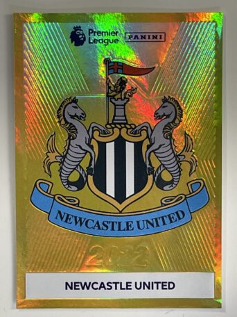 Newcastle United Badge Panini Premier League 2022 Football Sticker