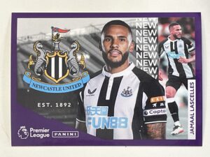 Newcastle United Captain Panini Premier League 2022 Football Sticker