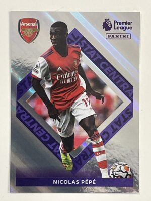 Nicolas Pepe Arsenal Stat Central Panini Premier League 2022 Football Stickers