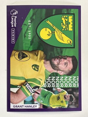 Norwich City Captain Panini Premier League 2022 Football Sticker