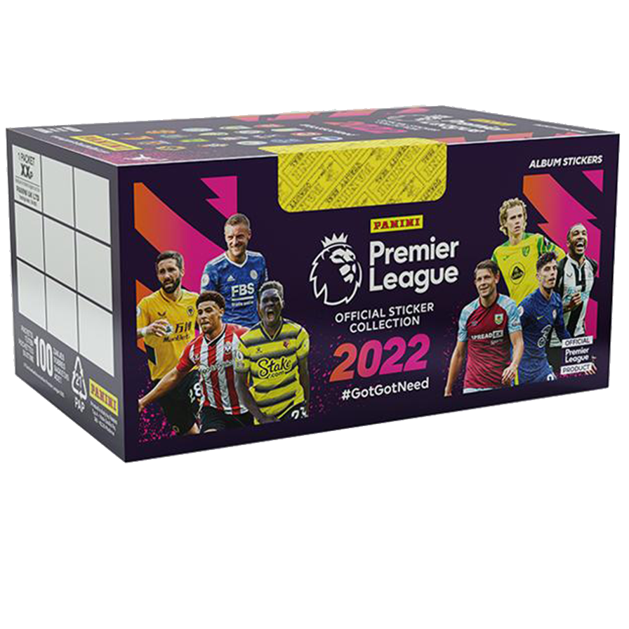 Premier League Sticker - Full Box Prize £70 Value
