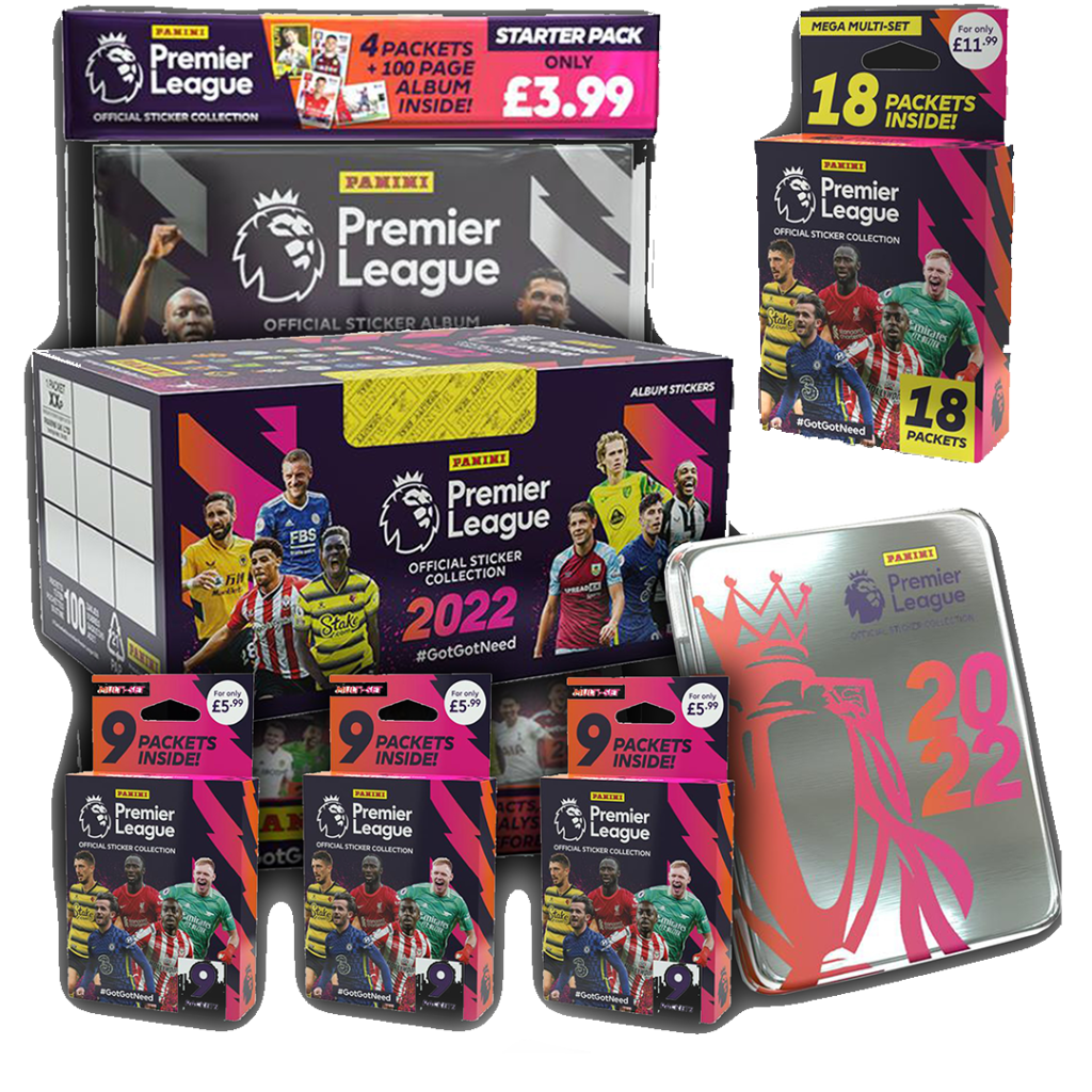 Premier League Sticker Giveaway - MEGA BUNDLE