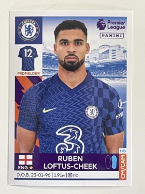 Ruben Loftus-Cheek Chelsea Panini Premier League 2022 Football Sticker