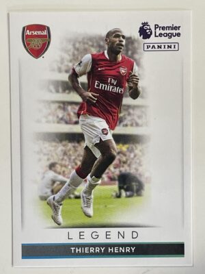 Thierry Henry Legend Arsenal Panini Premier League 2022 Football Sticker