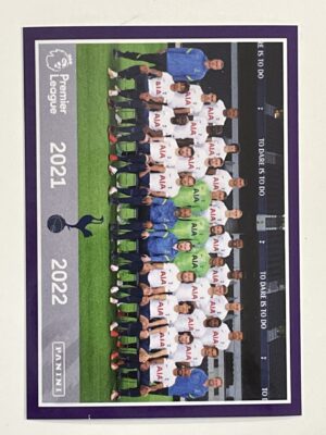 Tottenham Hotspur Team Photo Panini Premier League 2022 Football Sticker