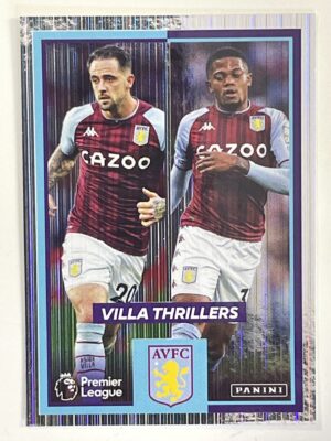 Villa Thrillers Aston Villa Panini Premier League 2022 Football Sticker