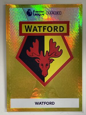 Watford Badge Panini Premier League 2022 Football Sticker