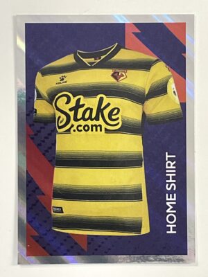 Watford Home Shirt Panini Premier League 2022 Football Stickers