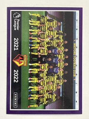 Watford Team Photo Panini Premier League 2022 Football Sticker
