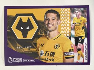 Wolves Captain Panini Premier League 2022 Football Sticker