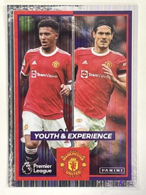 Youth & Experience Manchester United Panini Premier League 2022 Football Sticker
