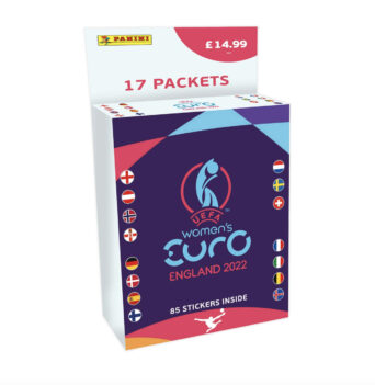 Panini UEFA Womens Euro England 2022 Multiset 17 Packs