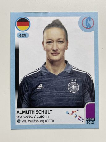 Almuth Schult Germany Base Panini Womens Euro 2022 Stickers Collection