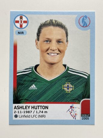 Ashley Hutton Northern Ireland Base Panini Womens Euro 2022 Stickers Collection