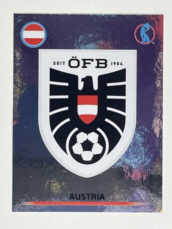 Austria Badge Panini Womens Euro 2022 Stickers Collection
