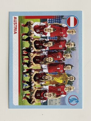 Austria Team Photo Panini Womens Euro 2022 Stickers Collection