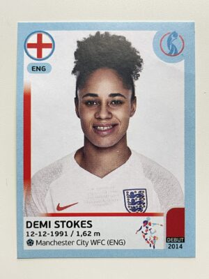 Demi Stokes England Base Panini Womens Euro 2022 Stickers Collection
