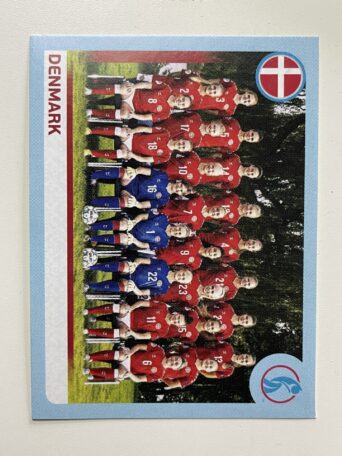 Denmark Team Photo Panini Womens Euro 2022 Stickers Collection