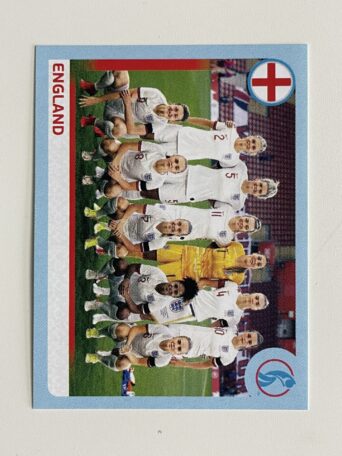 England Team Photo Panini Womens Euro 2022 Stickers Collection