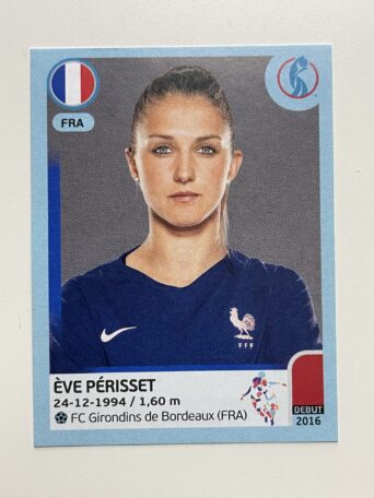 Eve Perisset France Base Panini Womens Euro 2022 Stickers Collection