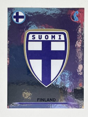 Finland Badge Panini Womens Euro 2022 Stickers Collection