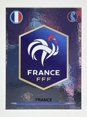 France Badge Panini Womens Euro 2022 Stickers Collection
