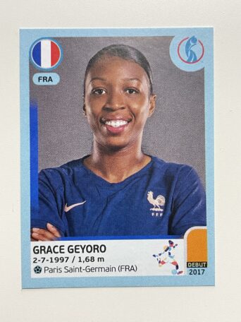 Grace Geyoro France Base Panini Womens Euro 2022 Stickers Collection